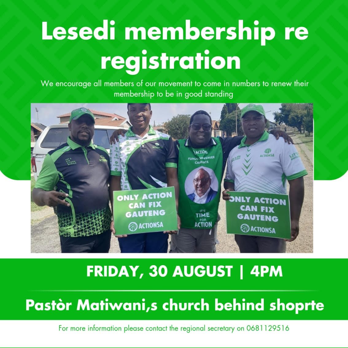 Lesedi Event 30 August