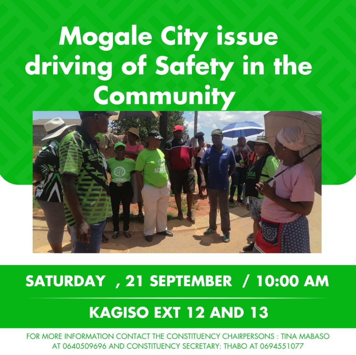 Mogale 21 September Kagiso