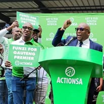 Unveiling of Funzi Ngobeni as Gauteng Premier candidate