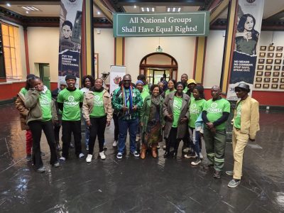 ActionSA Merafong Activists at the Gauteng Provincial Legislature