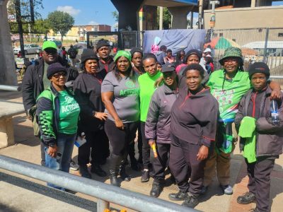 Membership and Visibility Drive in Bara, Joburg