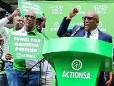 Unveiling of Funzi Ngobeni as Gauteng Premier candidate
